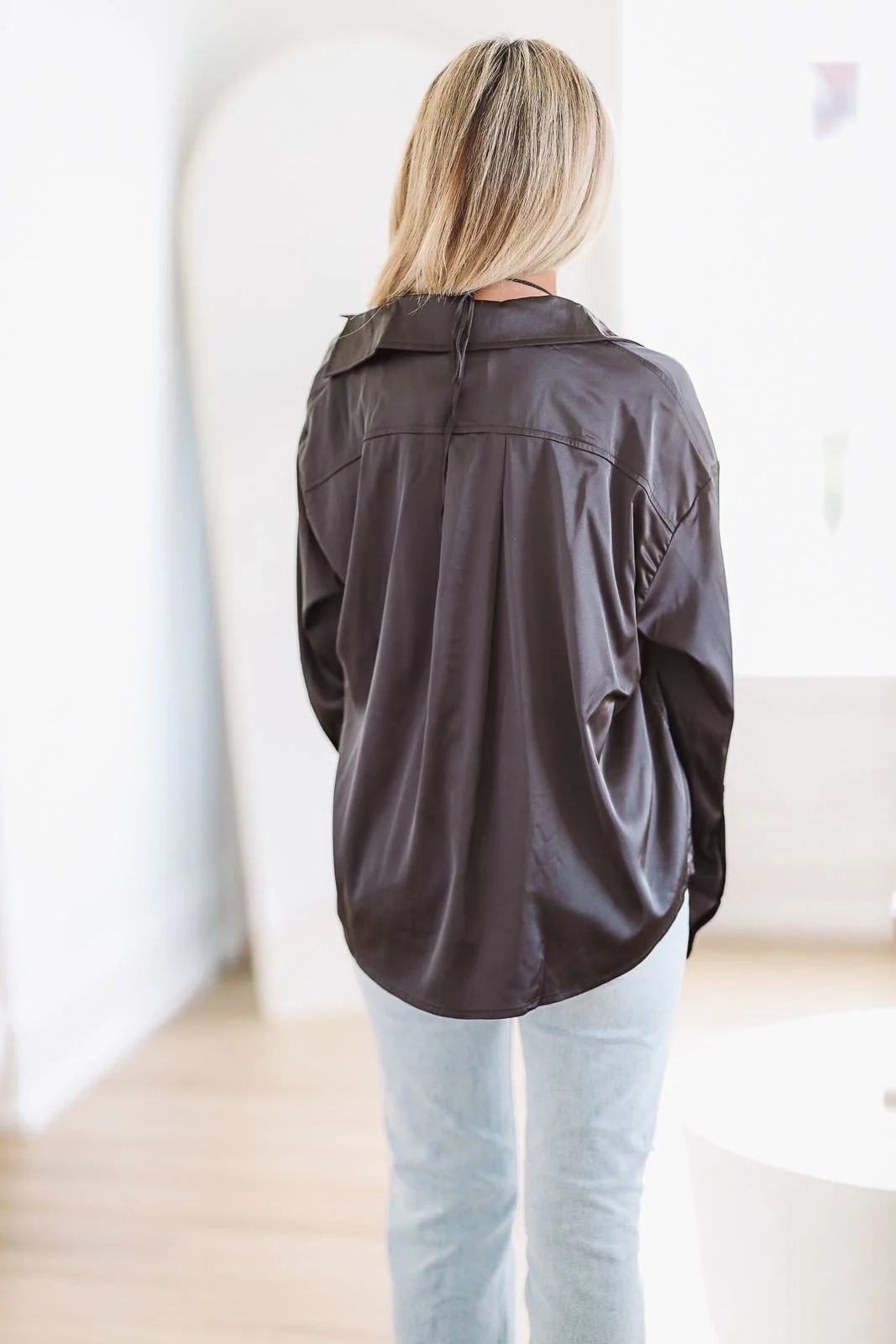 Making Me Crazy Crop Top and Shirt - Black (FINAL SALE) - Image 3