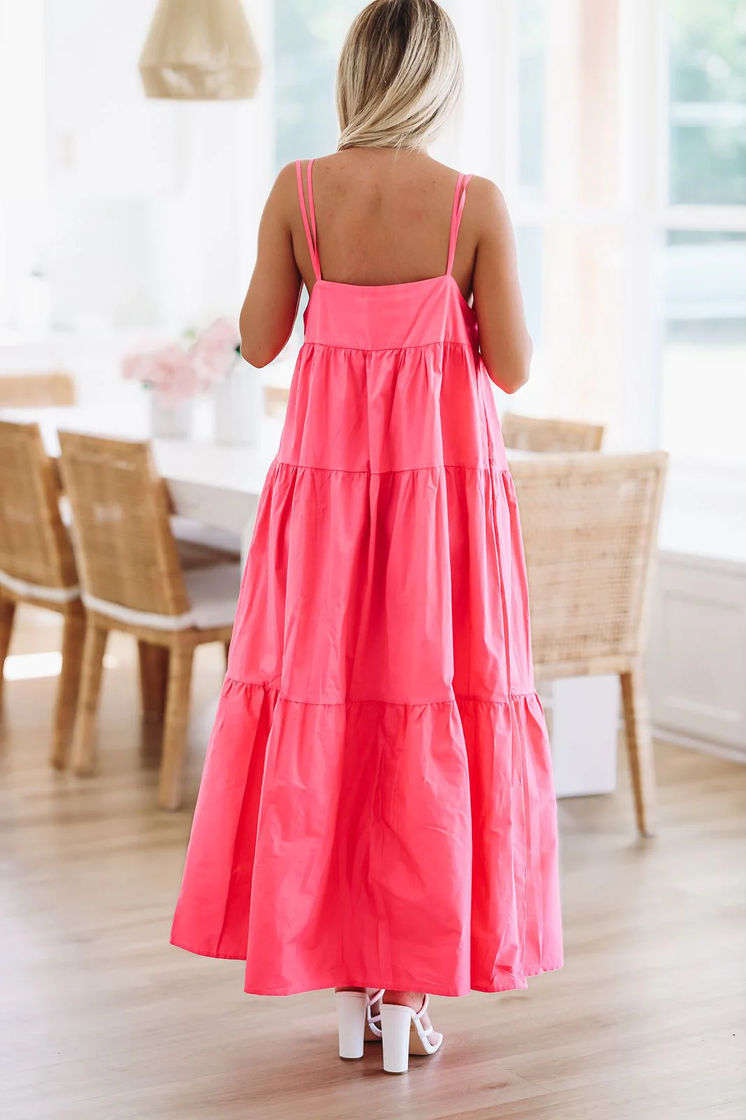 Olivia Maxi Dress - Pink - Image 3